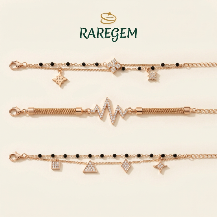 Bracelet Stack | 925 Sterling Silver Combo
