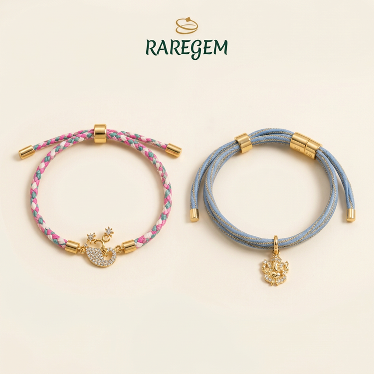 Two Brothers | 925 Sterling Silver Rakhi Combo